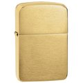 Zippo 1941 Replica Pocket Lighter, Brushed Brass 1941B